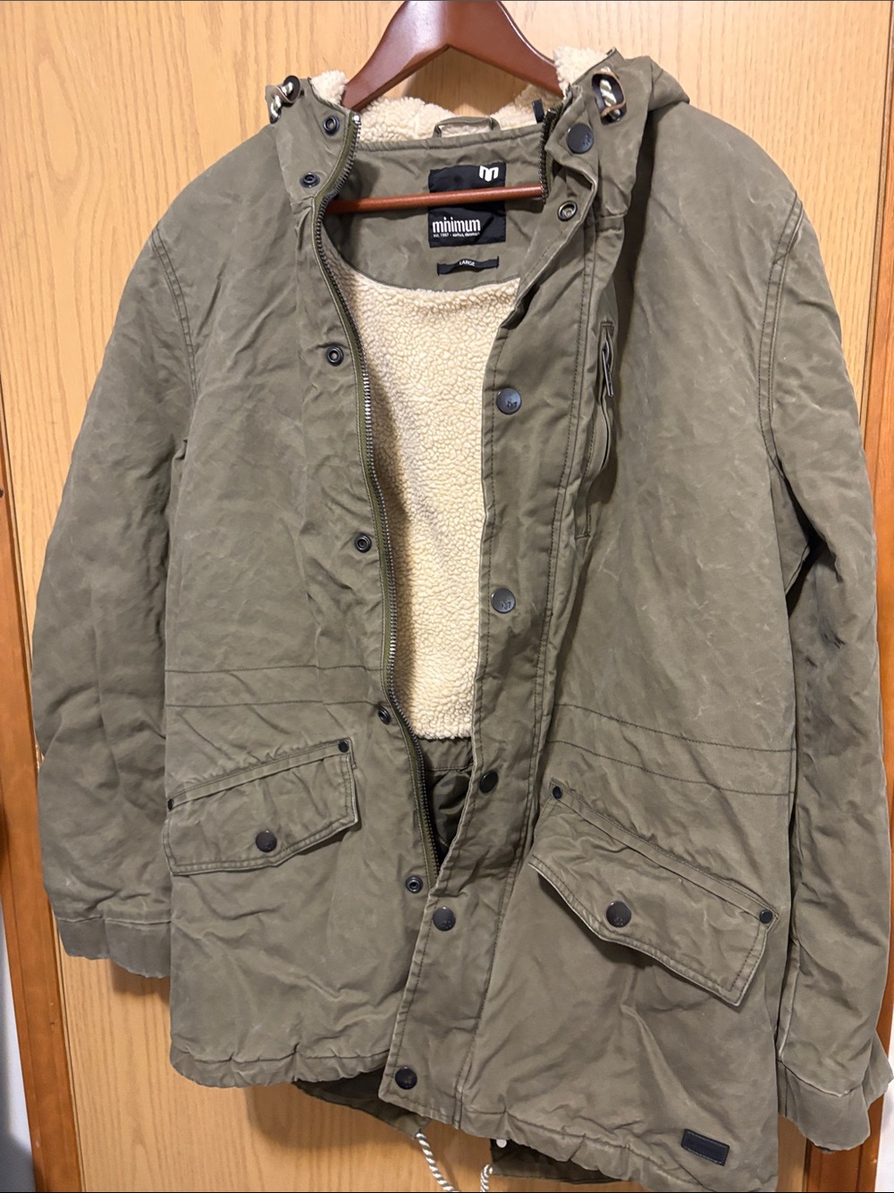 Minimum men’s Parka